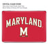 University of Maryland Collegiate Text Red MacBook Air 15in (2023-2025) Case plus Skin