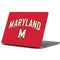 University of Maryland Collegiate Text Red Apple MacBook Pro 13-inch Skin