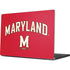 University of Maryland Collegiate Text Red MacBook Pro 14in (2021-24) Skin