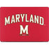 University of Maryland Collegiate Text Red MacBook Pro 14in (2021-24) Skin