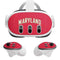 University of Maryland Collegiate Text Red Meta Quest 3 Skin