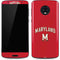 University of Maryland Collegiate Text Red Moto G6 Skin