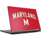 University of Maryland Collegiate Text Red MSI GS65 Stealth Laptop Skin