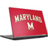 University of Maryland Collegiate Text Red MSI GS65 Stealth Laptop Skin