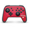 University of Maryland Collegiate Text Red Nintendo Switch Pro Controller Skin