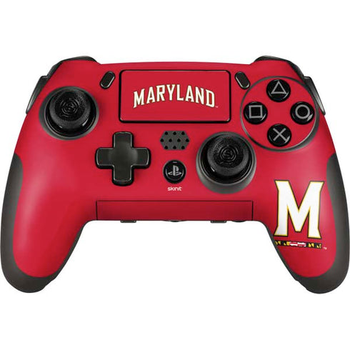 University of Maryland Collegiate Text Red PlayStation Scuf Vantage 2 Controller Skin