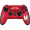 University of Maryland Collegiate Text Red PlayStation Scuf Vantage 2 Controller Skin