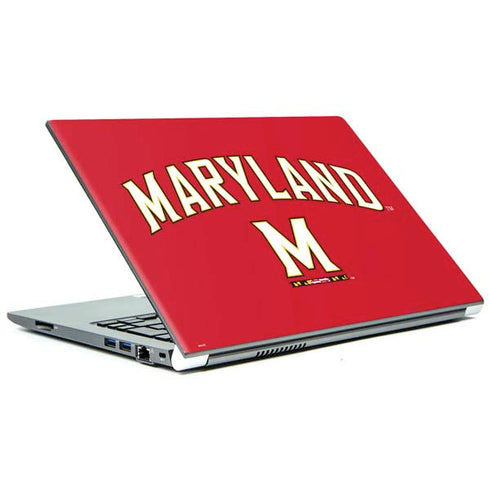 University of Maryland Collegiate Text Red Portege Z30t/Z30t-A Skin