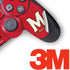 University of Maryland Collegiate Text Red PS4 Pro/Slim Controller Skin