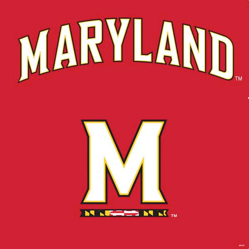University of Maryland Collegiate Text Red PS4 Slim Skin