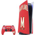 University of Maryland Collegiate Text Red PS5 Bundle Skin