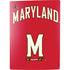 University of Maryland Collegiate Text Red PS5 Digital Edition Console Skin