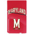 University of Maryland Collegiate Text Red PS5 Slim Disk Console Skin
