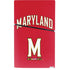 University of Maryland Collegiate Text Red PS5 Slim Digital Edition Console Skin
