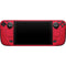University of Maryland Collegiate Text Red Steam Deck Handheld Gaming Computer Skin