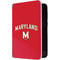 University of Maryland Collegiate Text Red Surface Duo Skin