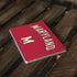 University of Maryland Collegiate Text Red Surface Go Skin