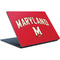 University of Maryland Collegiate Text Red Surface Laptop Skin