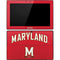 University of Maryland Collegiate Text Red Surface Pro Tablet Skin