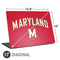 University of Maryland Collegiate Text Red Universal Laptop 17in (13.8 x 10in) Skin