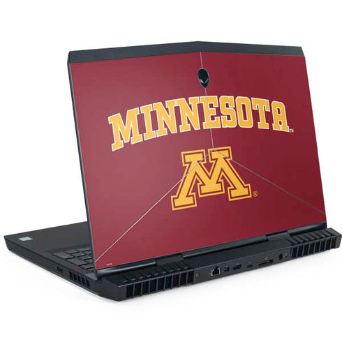 University of Minnesota Collegiate Text Dell Alienware Skin