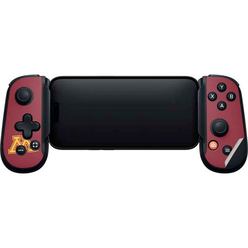 University of Minnesota Collegiate Text Backbone One for iPhone Game Controller Skin