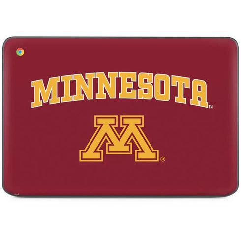 University of Minnesota Collegiate Text HP Chromebook Skin