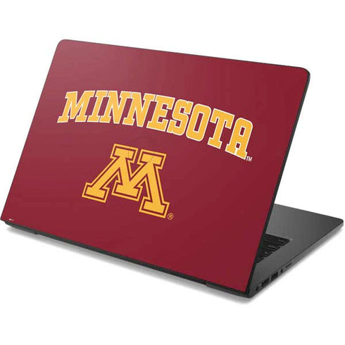 University of Minnesota Collegiate Text Dell Chromebook Skin