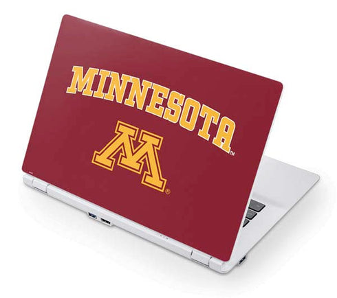University of Minnesota Collegiate Text Acer Chromebook Skin