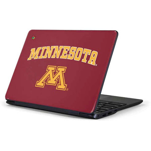 University of Minnesota Collegiate Text Samsung Chromebook Skin