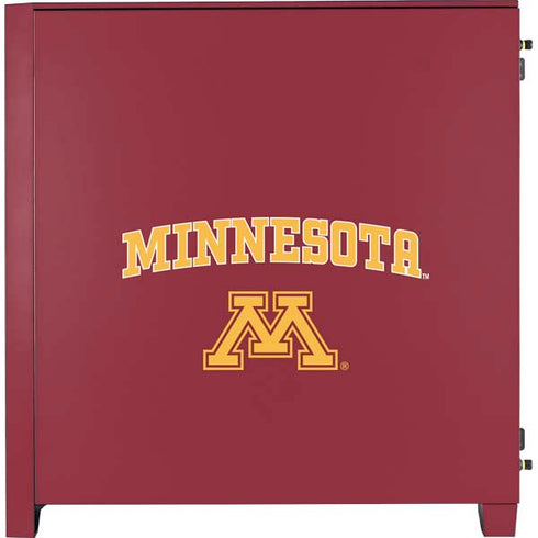 University of Minnesota Collegiate Text Corsair 4000D Tempered Glass Mid-Tower ATX Case Skin