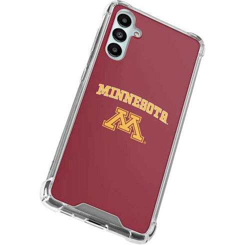 University of Minnesota Collegiate Text Galaxy A15 5G Clear Case
