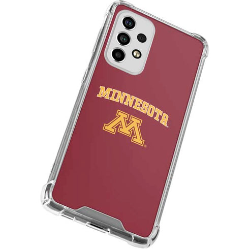 University of Minnesota Collegiate Text Galaxy A33 5G Clear Case