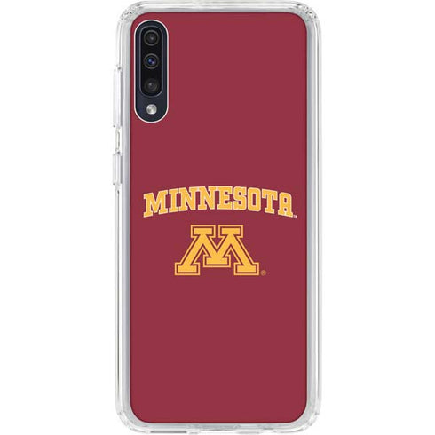 University of Minnesota Collegiate Text Galaxy A50 Clear Case