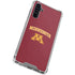 University of Minnesota Collegiate Text Galaxy A54 5G Clear Case