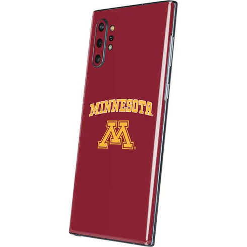 University of Minnesota Collegiate Text Galaxy Note 10 Plus Skin