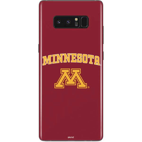 University of Minnesota Collegiate Text Galaxy Note 8 Skin