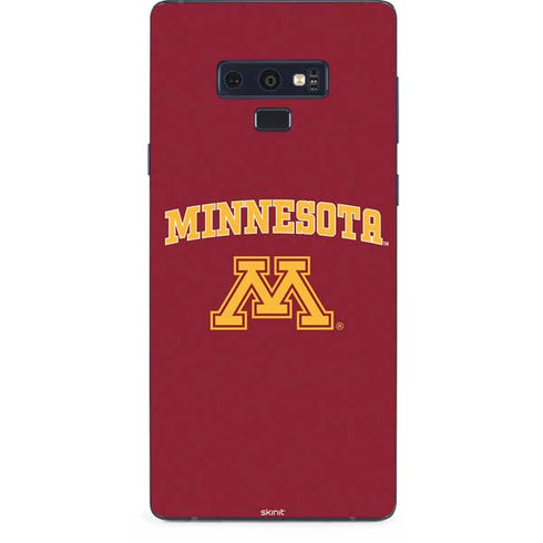 University of Minnesota Collegiate Text Galaxy Note 9 Skin