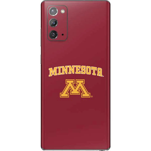 University of Minnesota Collegiate Text Galaxy Note20 5G Skin