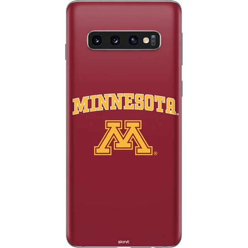 University of Minnesota Collegiate Text Galaxy S10 Skin