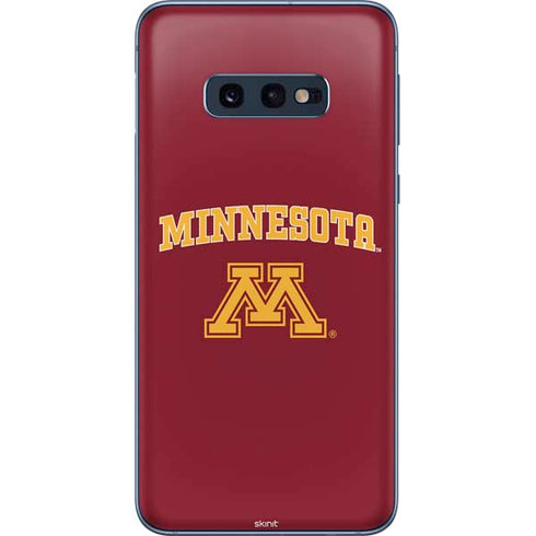 University of Minnesota Collegiate Text Galaxy S10e Skin