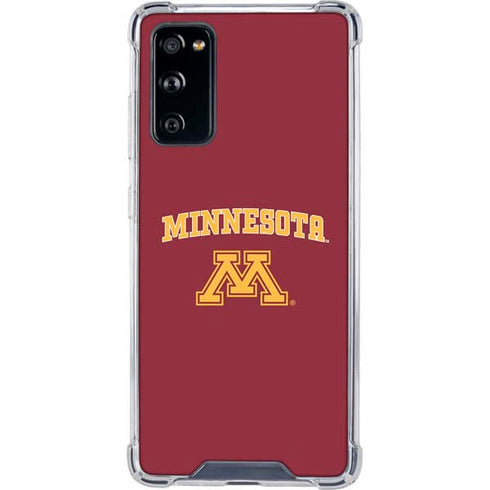 University of Minnesota Collegiate Text Galaxy S20 FE Clear Case