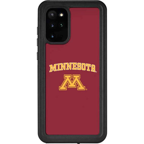 University of Minnesota Collegiate Text Galaxy S20 Plus Waterproof Case
