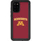 University of Minnesota Collegiate Text Galaxy S20 Plus Waterproof Case