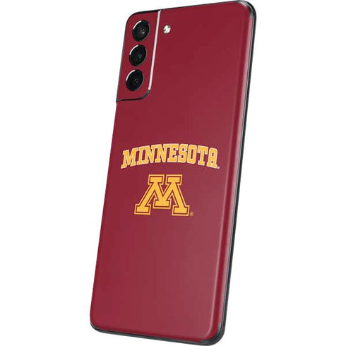 University of Minnesota Collegiate Text Galaxy S21 5G Skin