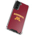 University of Minnesota Collegiate Text Galaxy S21 Plus 5G Clear Case