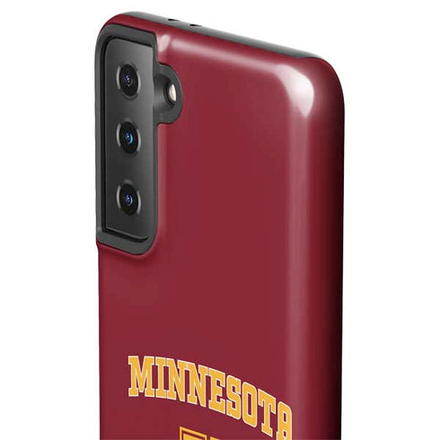 University of Minnesota Collegiate Text Galaxy S21 Plus 5G Pro Case