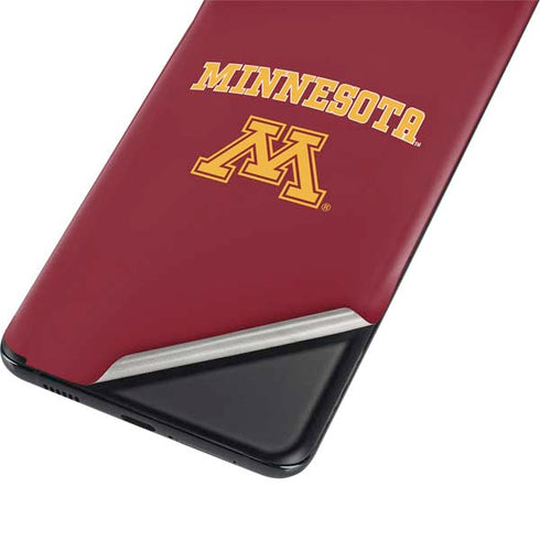 University of Minnesota Collegiate Text Galaxy S21 Plus 5G Skin