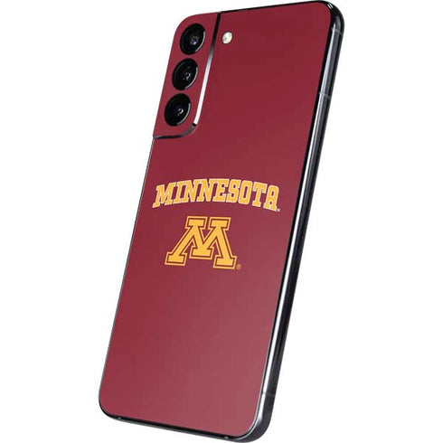 University of Minnesota Collegiate Text Galaxy S22 Plus Skin