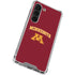 University of Minnesota Collegiate Text Galaxy S23 Clear Case